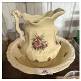 Vintage Athena of California Pitcher & Bowl