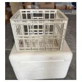 Styrofoam Cooler & Crate
