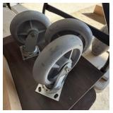 Lot of 3 Caster Wheels