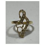 Sterling Silver Antique Heart Bracelet