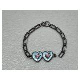 Elongated White Sapphire Ring