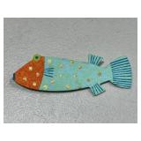 Unique Metal Fish Brooch