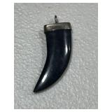 Sterling Silver Onyx Pendant