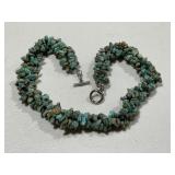 Handmade Native American Turquoise Necklace