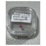 Pink Spinel Collectors Gemstone