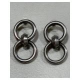 Retro Circle Earrings