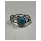 Southwest Style Vintage Turquoise Ring