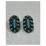 Sterling Silver Turquoise Earrings