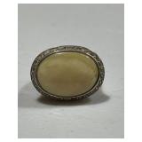 Sterling Silver Mother of Pearl Ring
