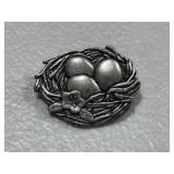 Limited Edition Pewter Brooch