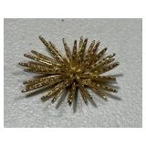 Vintage Starburst Brooch