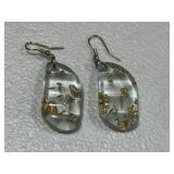 Vintage Lucite Earrings