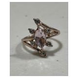 Beautiful Quartz Dinner Ring