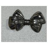 1940's Puffy Bow Brooch