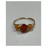 Retro Multi Gemstone Ring