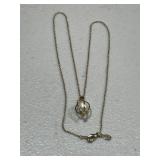 14K HE Pearl Necklace