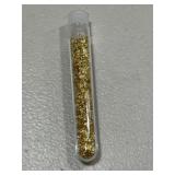 24K Gold Flakes in Bottle