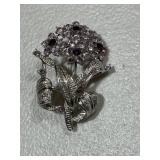 Ornate Flower Brooch