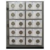 20 Mercury Silver Dimes