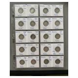20 Mercury Silver Dimes