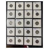20 Mercury Silver Dimes