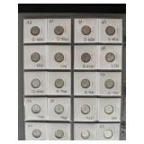 20 Roosevelt Silver Dimes