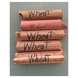 5 Rolls of Wheat Pennies