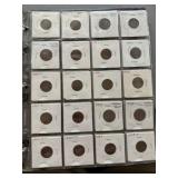 20 Wheat Pennies