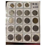 Nineteen $1 Dollar Coins