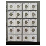20 Mercury Silver Dimes