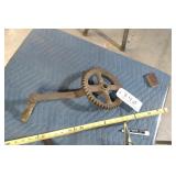 Cider Press Gear/crank Combination
