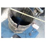 ANTIQUE CIDER PRESS Barrel 17'