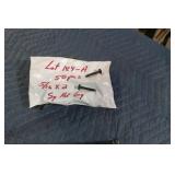 50 PCS NOS 5/16'x 2' SQUARE HEAD LAG BOLTS