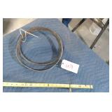 CIDER PRESS Barrel Hoop[s] USED 1 PAIR. 11 1/2'