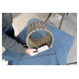 ANTIQUE CIDER PRESS Barrel 11 1/4'