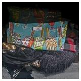 Lot of Scarves & Fabric