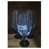 5 Luminarc Domino Long Drink Glasses