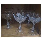 6 Fostoria Kimberly Tall Sherberts