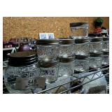 Lot of Vintage Jars & Lids