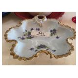 Norcrest Sweet Violets Candy Dish