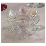 Crystal Lotus Candleholder
