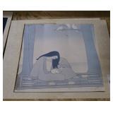 Serigraph Print Titled 'Pagan'