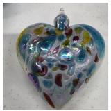 Glass Eye Studio Heart Ornament