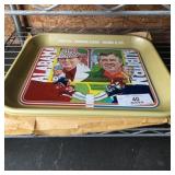 Four 1975  Coca Cola Trays