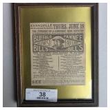Original 1918 Buffalo Bill Advertisement
