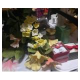 Candles & Floral Display