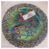 Fenton Carnival Glass Plate