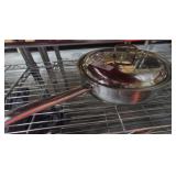 Large Stainless Steel Pan & Lid