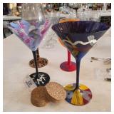 Hand Painted Glasses