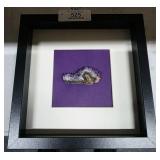Amethyst Specimen Framed